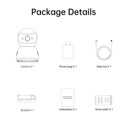 JOOAN 5MP 3MP Smart Home 5G WiFi Security Camera Indoor Wireless IP Surveillance Camera AI Tracking Night Vision Baby Monitor