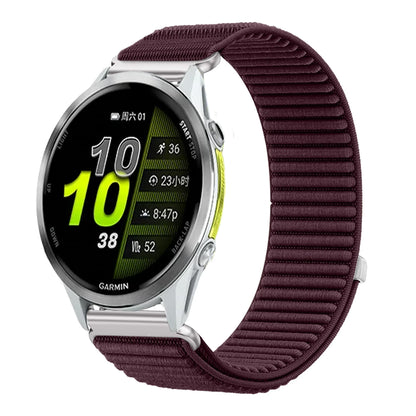 18mm 20mm 22mm Nylon Loop Strap For Garmin Forerunner 970 570 Venu 4 45mm 41mm Venu 3 Wave Wristband Garmin Active 6 Accessories