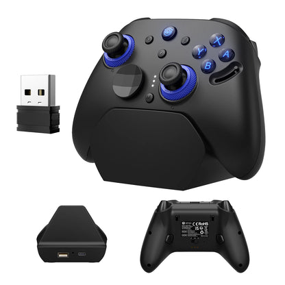 NYXI Wireless Gamepad with TMR Hall Effect Joystick No Drift, Adjustable Tension, Swappable ABXY Keys, 6-Axis Gyro, HD Vibration