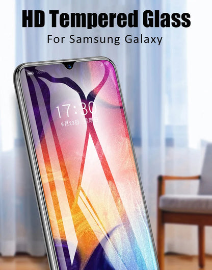 3PCS Protective Glass for Samsung A52 A32 A72 A02 A12 A22 Screen Protector on Samsung A30S A10 A20 A50 A70 A03 A13 A23 A33 Glass