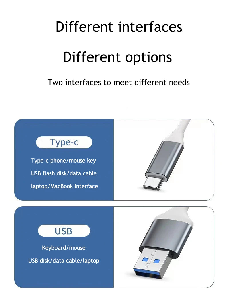 4 Port Multi Splitter USB 3.0 Hub USB Hub Type C Dock Adapter OTG Type C HUB for PC Xiaomi Huawei Macbook Pro USB 2.0
