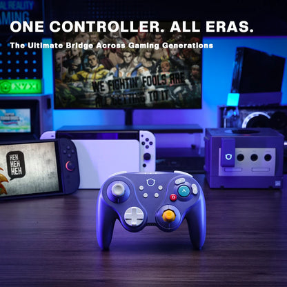NYXI Warrior Lite Controller for Switch 2, Hall Effect Joystick Wireless Gamepad for Switch OLED/PC, Micro Switch ABXY Buttons