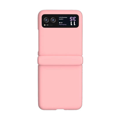 Candy Color Hinge Protective Phone Case For Motorola Razr 70 60 50 40 Ultra Skin Feel Shockproof Cover PC Bumper Shell Funda
