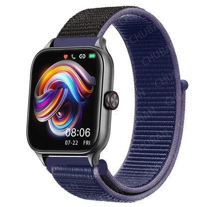 Nylon Loop Band For Amazfit GTS 4/3/2e Mini/GTR 4/3/2e/Balance/Stratos 20/22mm Watch Bracelet for Correa Amazfit Bip 5-6 Straps