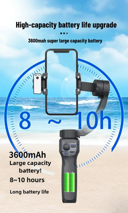 Mobile gimbal stabilizer ,Phone Stabilizer for Video Recording with Face/Object Tracking,3-Axis Gimbal for Android,iPhone