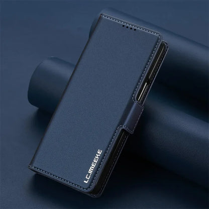 Magnetic Flip Leather Phone Case for Samsung Galaxy Z Fold 8 Ultra7 6 5 4 3 5G Fold6 Fold5 Fold8 Wallet Card Cover Etui Coque