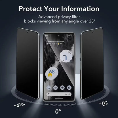 3Pcs Privacy Hydrogel Film For Google Pixel 11 10 9 8 7 Pro 10A 9A 8A Privacy Screen Protector