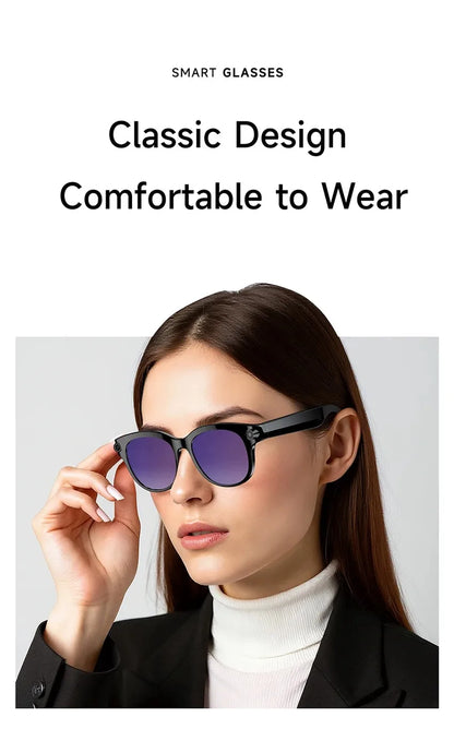 2026 AI Smart Glasses 8K Remote Control Touch Photo Camera Recording Voice Assistant Translator Wireless Bluetooth Sunglasses