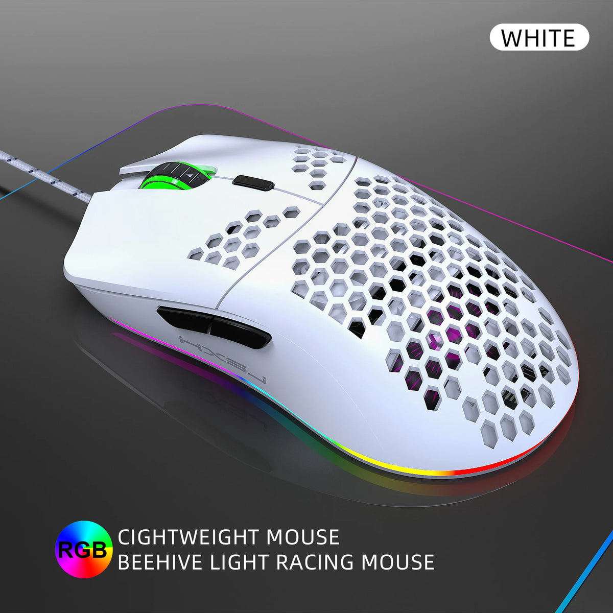 Keyboard and Mouse 68key Wired Membrane RGB Light 70% Clavier Souris Combo Gamer Gaming PC Full Set Kit Mobilador USB Keyboards