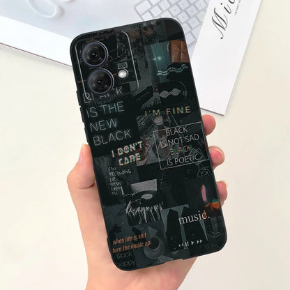 For Motorola Moto G54 Case Moto G84 Phone Cover Cute Astronaut Slim TPU Soft Silicone Funda For MotoG54 MotoG84 5G XT2343-1 Capa