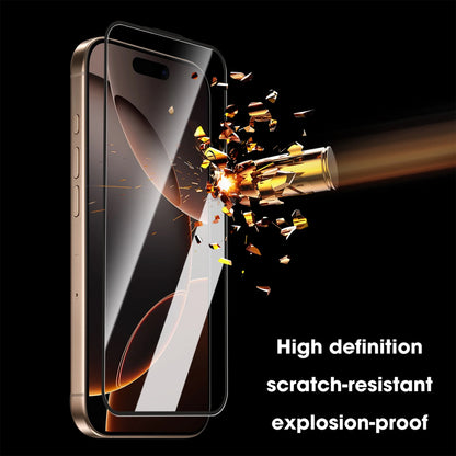 3-1PCS 8K HD Tempered Glass For iPhone 18 Pro Max 18pro Screen Protector Easy Install Dust-Free Box for iPhone 17 Pro Max Air
