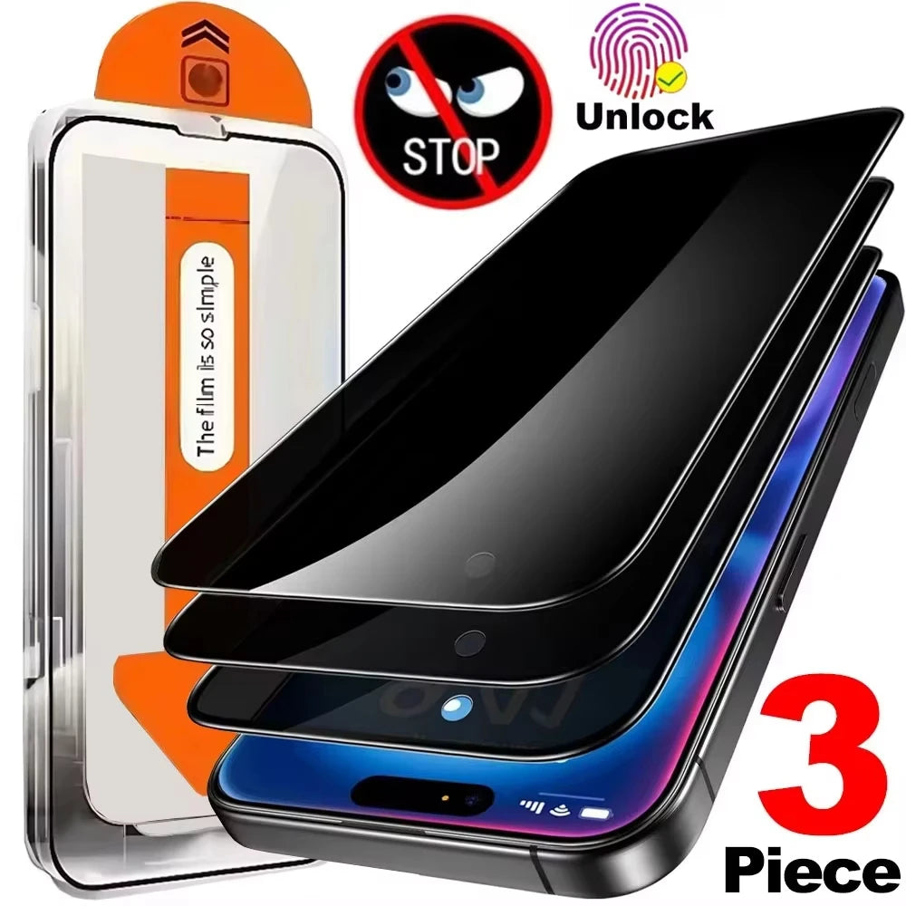 1-3Pcs Privacy Screen Protector For Google Pixel 10 Pro XL 9 8 9A 8A Tempered Glass Auto Install Google Pixel 10 9 Pro 7 7A 6A