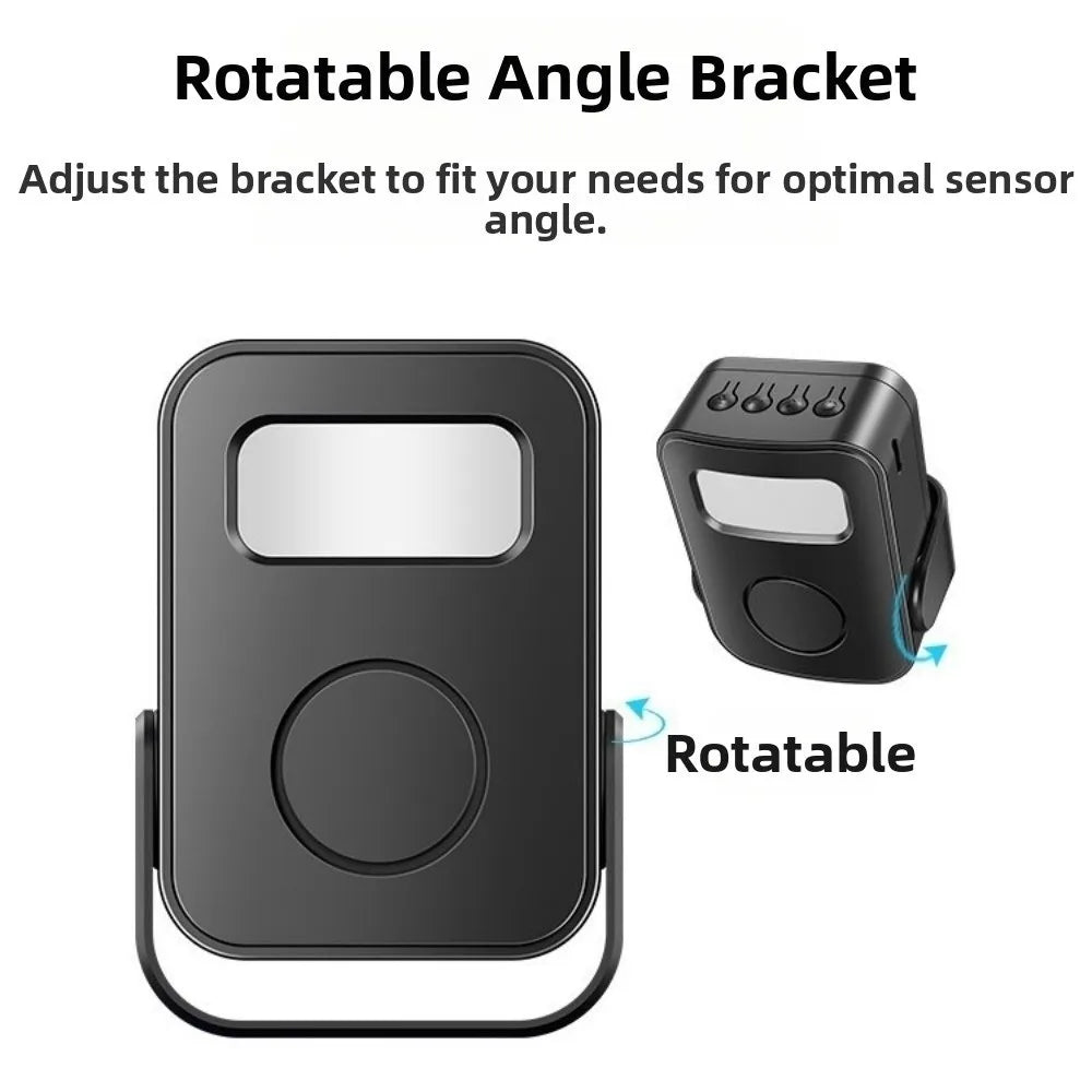 Infrared Sensor Intelligent Welcome Doorbell Recording Function Wireless Door Greeter Sensor Alarm Smart PIR Motion Detector