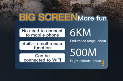 Teeggi KF100 MAX GPS RC with screen Drones With 4K HD Camera Profesional 3-Axis Gimbal obstacle avoidance 6KM Foldable RC Dron