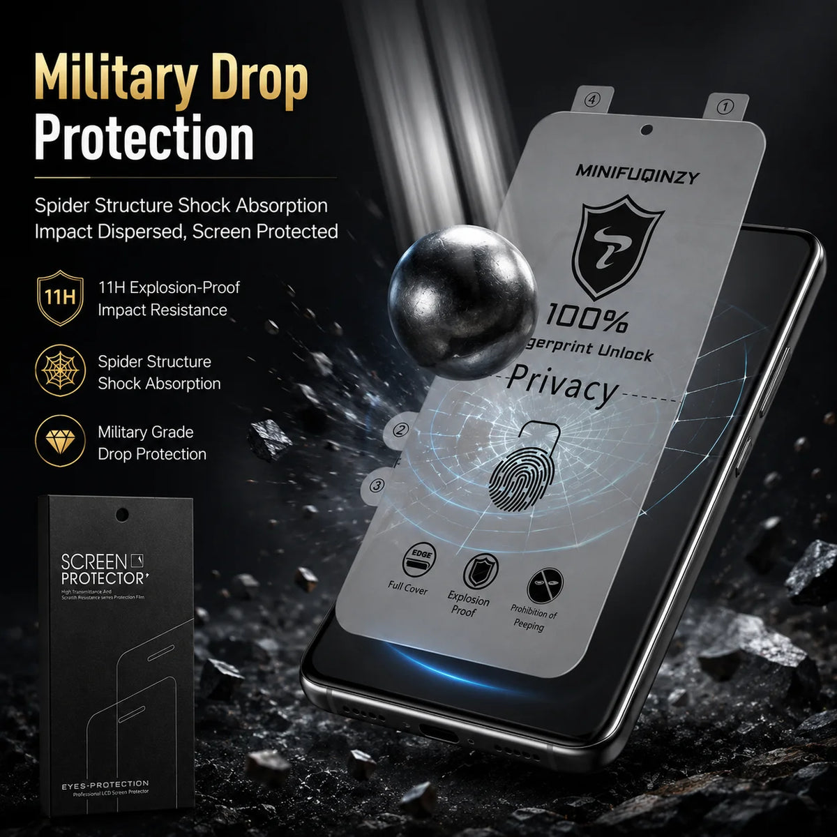Self Healing Privacy Film For Samsung Galaxy S26 S25 S24 S23 S22 Ultra Plus Screen Protector Scratch Proof Anti Spy 100% Unlock