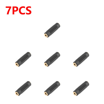 3.5 Mm Female To 3.5mm Female Jack Stereo Connector Coupler Adapter Audio Extension Cable for MP3 DVD Headphone Car