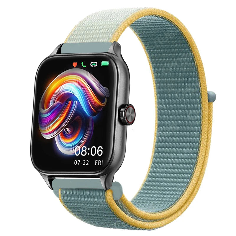 Nylon Loop Band For Amazfit GTS 4/3/2e Mini/GTR 4/3/2e/Balance/Stratos 20/22mm Watch Bracelet for Correa Amazfit Bip 5-6 Straps