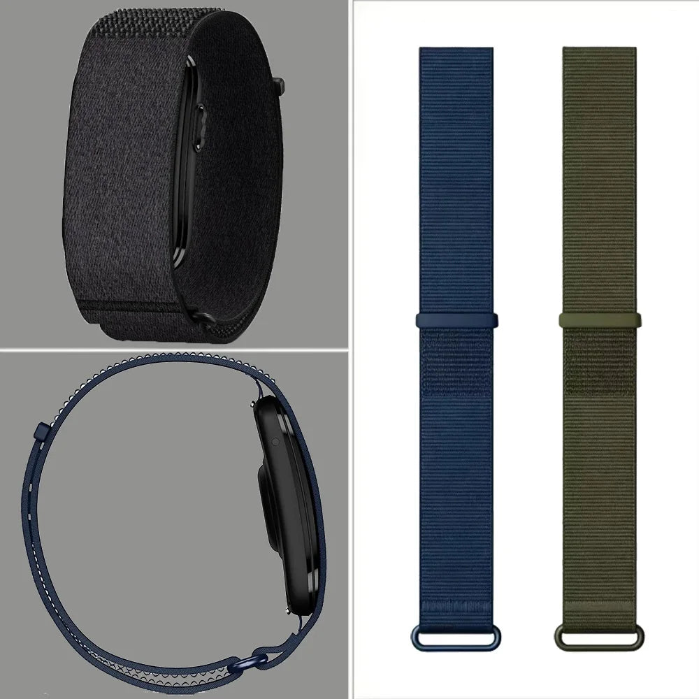Premium Fabric Strap for Garmin CIRQA Smartwatch Accessories Official 1:1 Nylon Loop Breathable Bracelet Correa For Garmin CIRQA