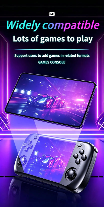 SMARTDUDE H36S Retro Handheld Game Console with 3.5-inch IPS Screen Batocera System 64GB/128GB Portable Gaming Device