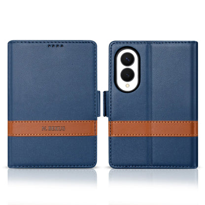 Business Luxury Leather RFID Wallet Card Solt Phone Case for Samsung Galaxy Z Fold8 Ultra Fold 4 5 6 7 8 Flip Protective Cover