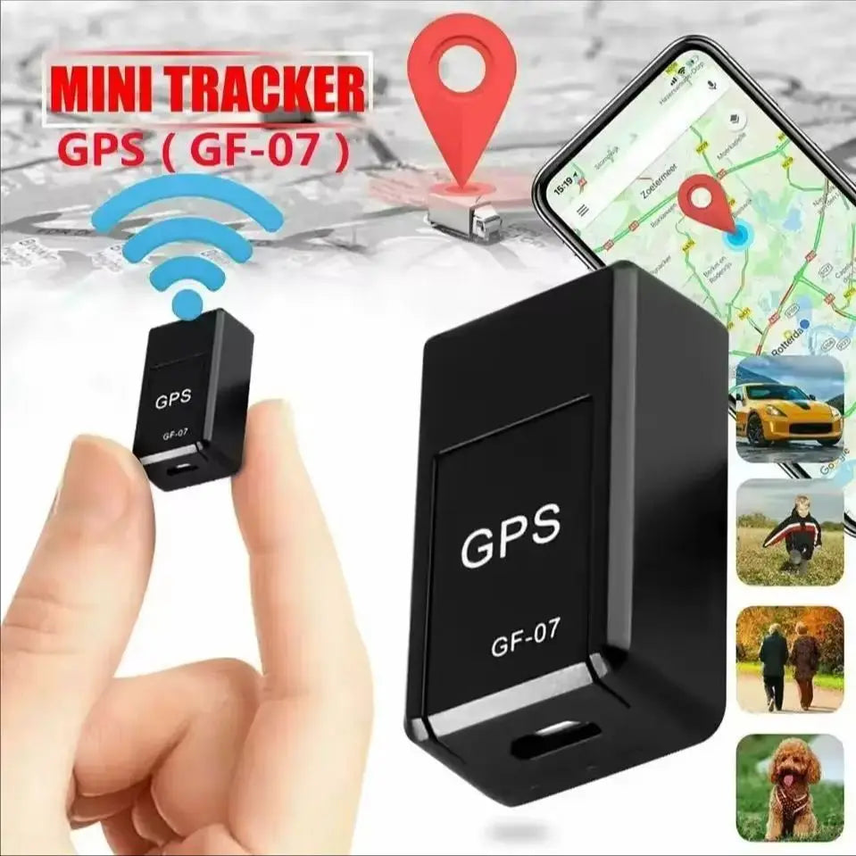 Motorcycle Car GPS Tracker GF07 Mini Tracking Locator Magnetic Vehicle Tracker Locator for Pets, Children, Elderly GPS Positioning APP