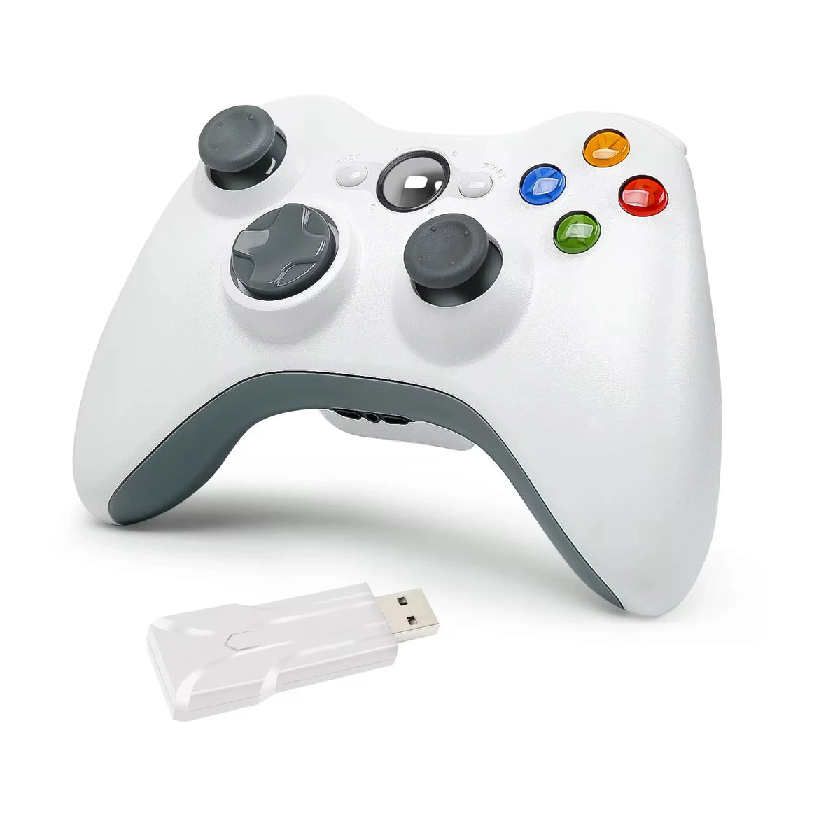 Wireless For Xbox 360 Controller Xbox 360 Slim/Elite/Winodow/PC Video Game Gamepad 6axis Joystick Dual Vibration 2.4G Gaming