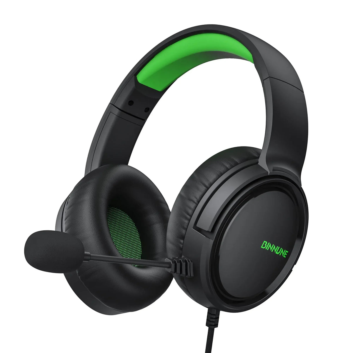BINNUNE BG02 Headsets Gamer for PS4 PS5 Xbox Series X|S Xbox One PC Switch Wired Gaming Headphones for Playstation 5 Xbox 1