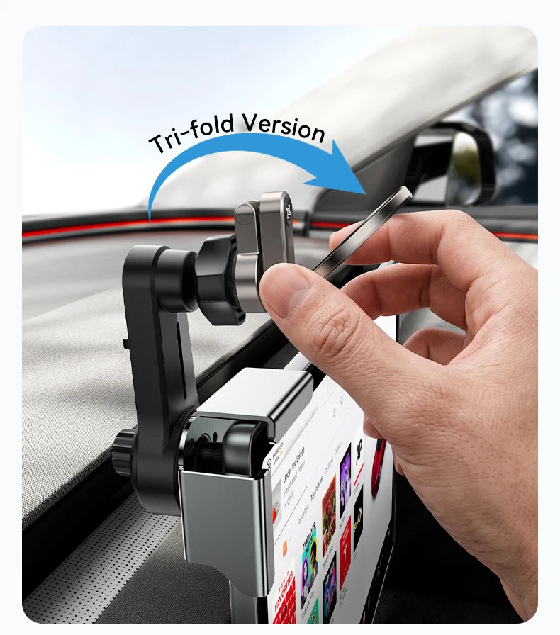 YZ Magnetic Car Phone Holder for Tesla Model YL Y 3  Car Display Screen Side 360 Degree Rotation Car Mount for all iPhone 17 18