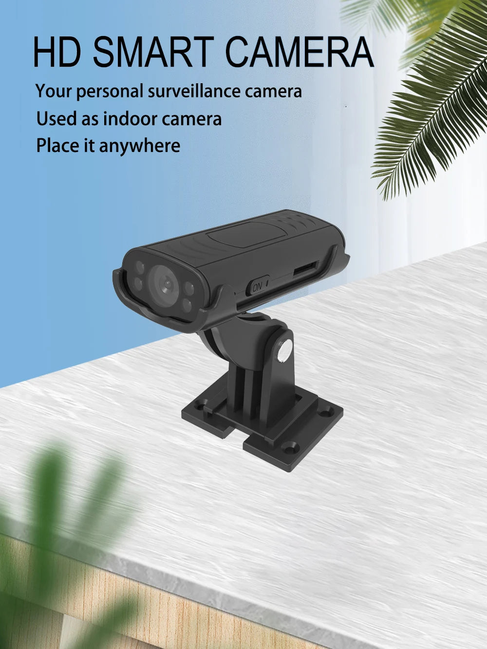 Super Small Wireless WiFi Mini Camera - Home Security Nanny Camera with Motion Detection Remote Pet Monitoring Camera