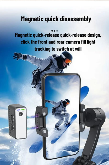Mobile gimbal stabilizer ,Phone Stabilizer for Video Recording with Face/Object Tracking,3-Axis Gimbal for Android,iPhone