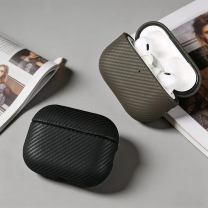 Genuine Leather Case For AirPods 5 Cases Handmade Wireless Bluetooth Earphone Protective Sleeve For AirPods 4 Pro 3 Pro 2