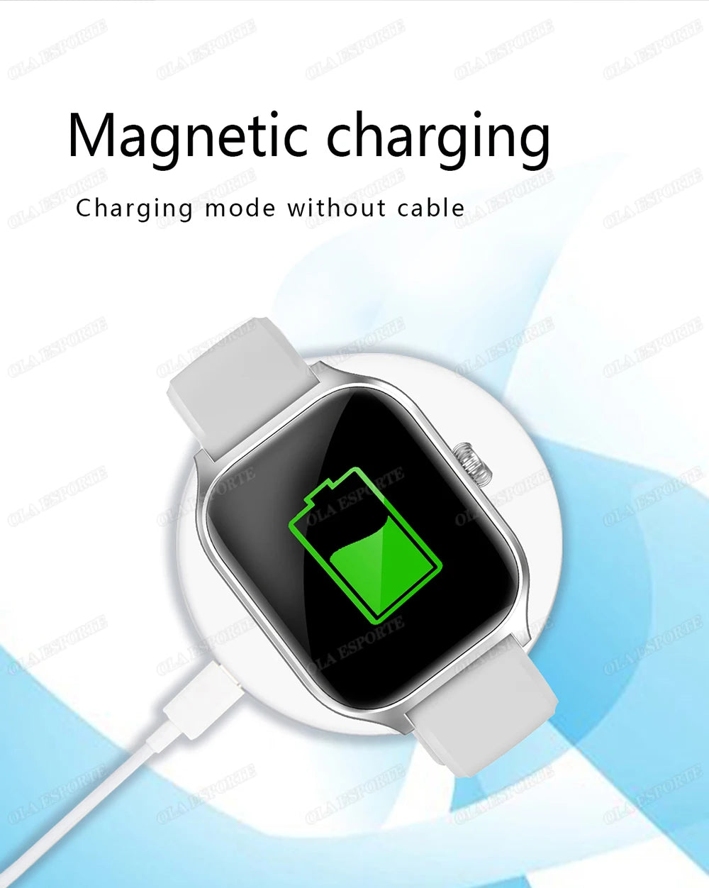 Smart Watch For Android IOS Watches 2.01inch HD Display Bluetooth Call Message Alert Music Sports Smartwatch Men Women Gift Ht30