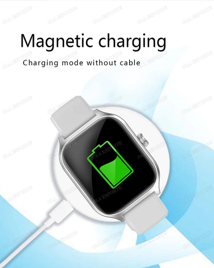 Smart Watch For Android IOS Watches 2.01inch HD Display Bluetooth Call Message Alert Music Sports Smartwatch Men Women Gift Ht30