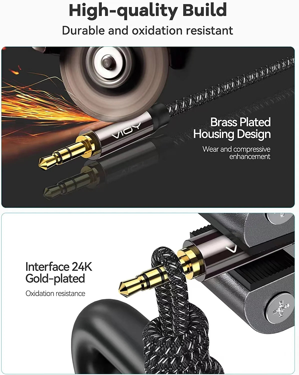 3.5mm AUX Stereo Audio Cable Male To Female Headphone Extension Cables for Earphone IPad Smartphone Tablet Media Player Etc