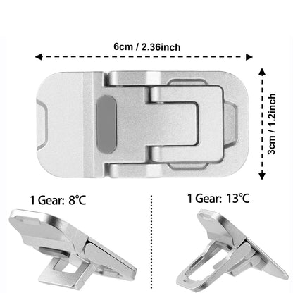 2pcs/Set Foldable Laptop Stand Portable Notebook Support Holder Adjustable Riser Cooling Bracket Universal For Laptop Tablet