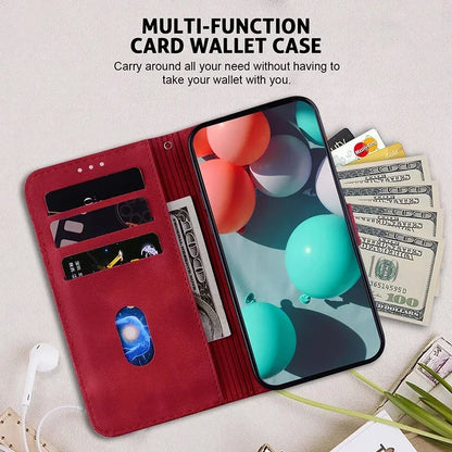Stand Flip Wallet Case For Google Pixel 4 5 6 6A 8 8a 9 7 7A Pro Pixel 9 Pro 3A XL Leather Protect Cover
