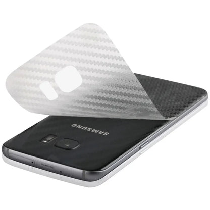 10PCS Back Carbon Fiber Film For Samsung Galaxy S22 S21 S23 S24 S25 S26 Protective Back Cover For Samsung A14 A34 A54
