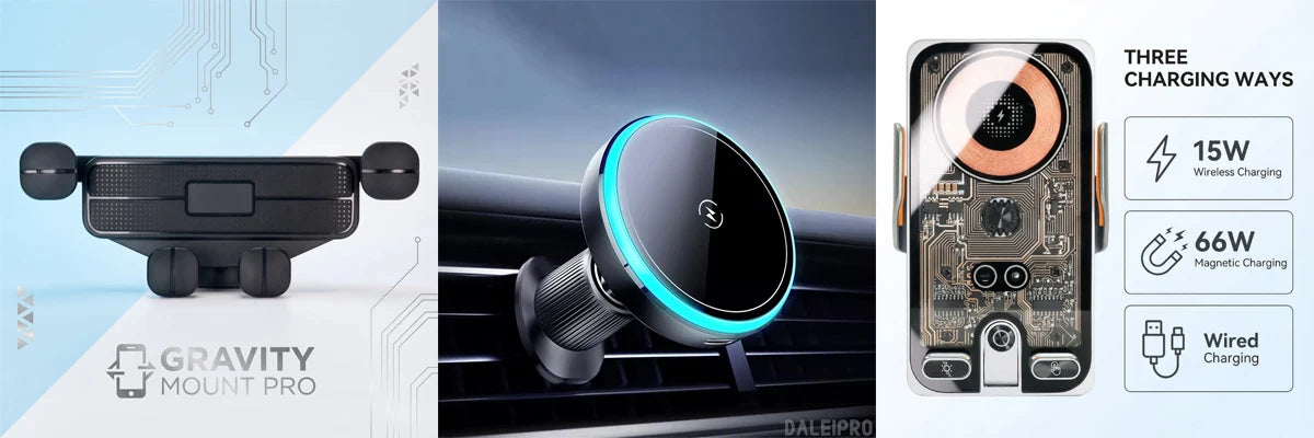 For Audi A5 S5 RS5 2025 2026 2027 Car Phone Holder Screen Fixed Clip Wireless Charger Phone Mount Qi Car Phone Charger Mounts