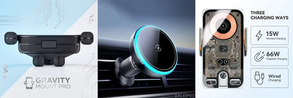 For Audi A5 S5 RS5 2025 2026 2027 Car Phone Holder Screen Fixed Clip Wireless Charger Phone Mount Qi Car Phone Charger Mounts