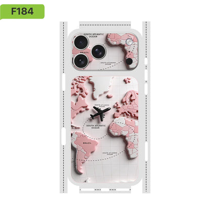 Custom Premium Full Wrap Vinyl Stickers For iPhone 17 16 15 14 Pro Max – Custom Skins Full Cover Back Film for IPhone17Pro Max
