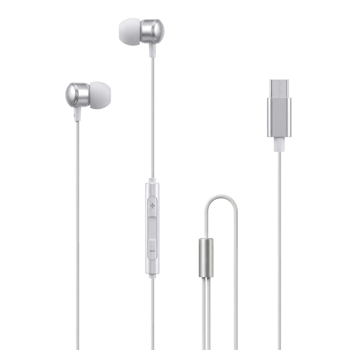 Type C Wired Headphones HiFi Stereo Surround Sound Earphones Music Headset For Samsung Galaxy S25 S24 S23 S22 S21 Xiaomi Realme