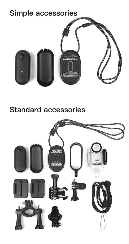 4K 1080P Mini Body Camera Helmet Handlebar Motorcycle Road Sport Cam Battery Body cam POV Vlog Sports Action Wifi H88 camera