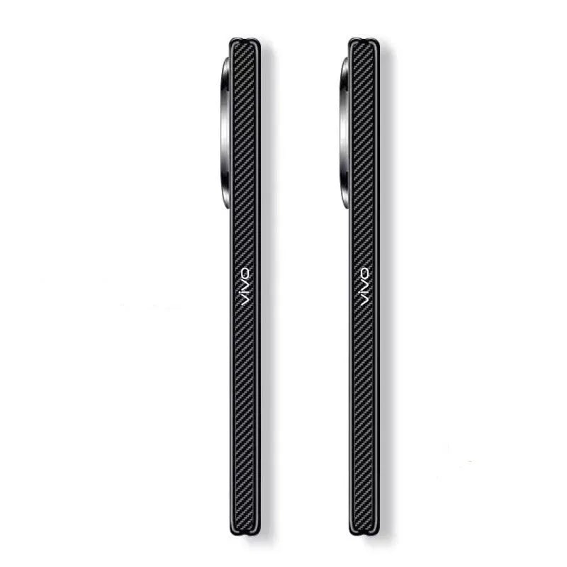 2PCS Pain Color Frosted Hinge Skin For VIVO X Fold2 X Fold3 Side Skin Hinge Protector Film Cover Wrap Sticker
