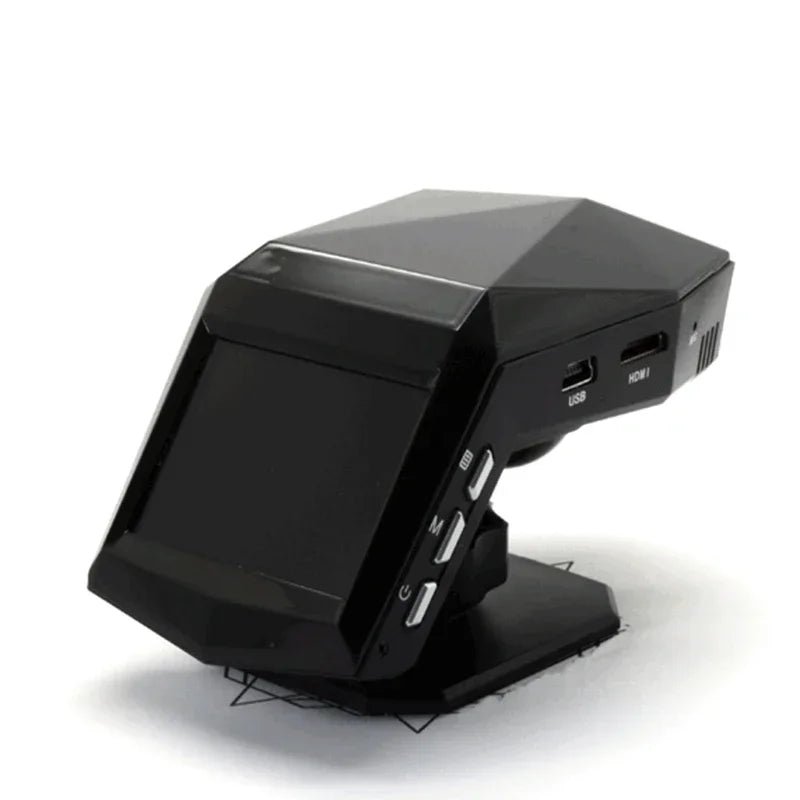 New 4K HD Dash Cam Car Video Driving Recorder with Center Console LCD Car DVR Video Recorder Parking Monitor