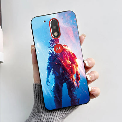 Case for Motorola Moto G4 / Moto G4 Plus / Moto G4 Play Back Cover Fashion Marble Silicone Soft TPU Protective Phone Cases Coque