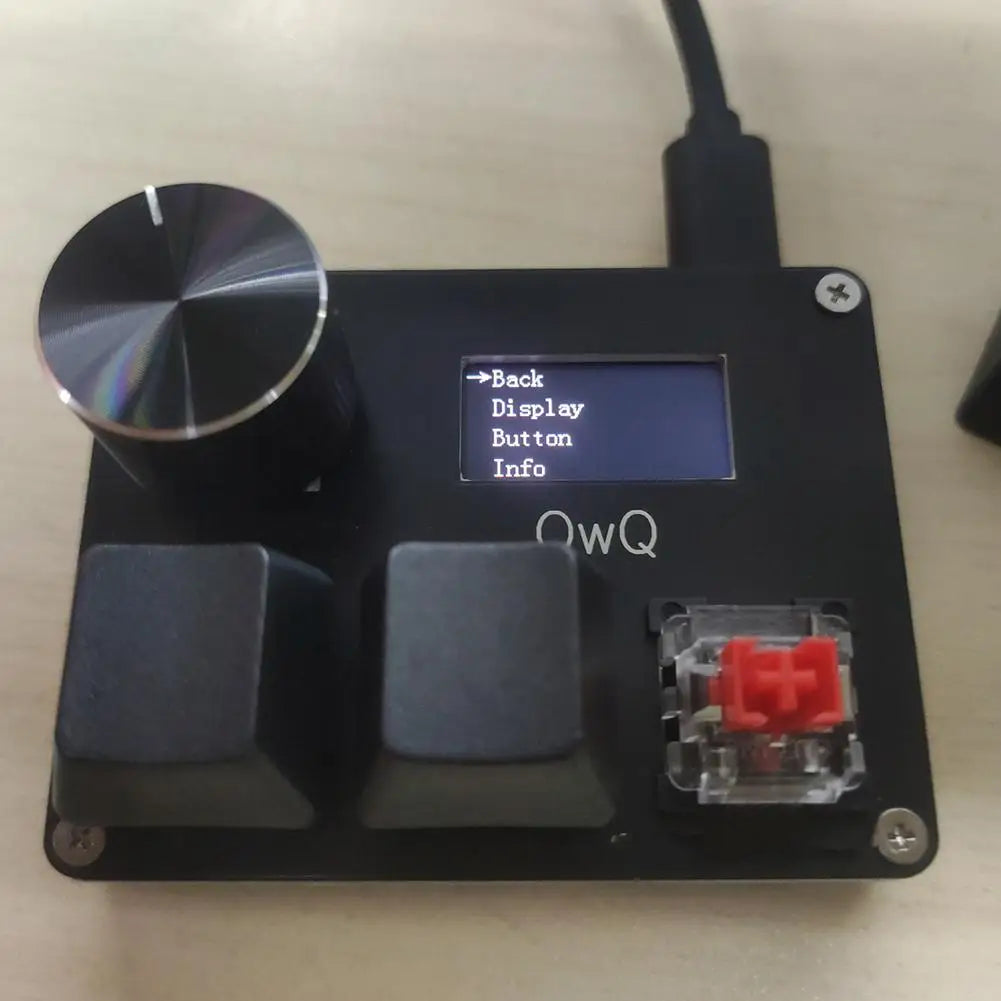 USB Programming Macro Custom Mechanical Keyboard RGB 24/16/12/9/8/4/3/2 Key Copy and Paste DIY Gaming Mini Keypad Macropad