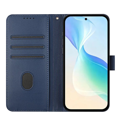 Cats & Trees Pattern Leather Phone Case For VIVO Y39 Y29 Y19S Y38 Y78+ Y17S Y27 Y36 Y16 Y56 5G Wallet Flip Cover Card Holder Bag
