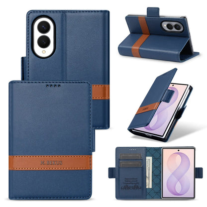 Business Luxury Leather RFID Wallet Card Solt Phone Case for Samsung Galaxy Z Fold8 Ultra Fold 4 5 6 7 8 Flip Protective Cover