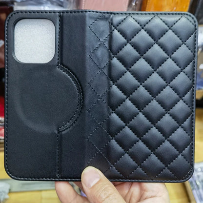 For Magsafe Wallet Leather Flip Case For iPhone 12 13 14 15 16 Pro Max mini Magnetic Wireless Charging Book Folio Cover