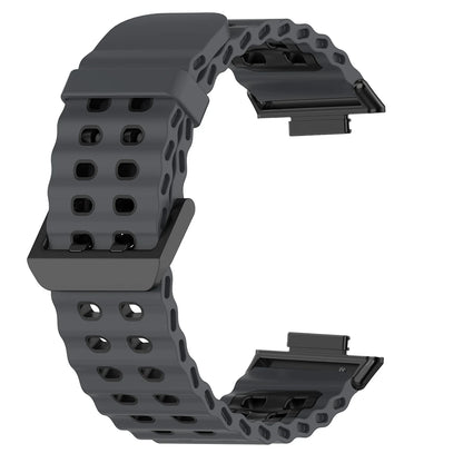 Soft Silicone Strap for Redmi Watch 6 5 4 Sports Two Tone Wristband for Xiaomi Mi Band 8 9 Pro Adjustable Rubber Wristband